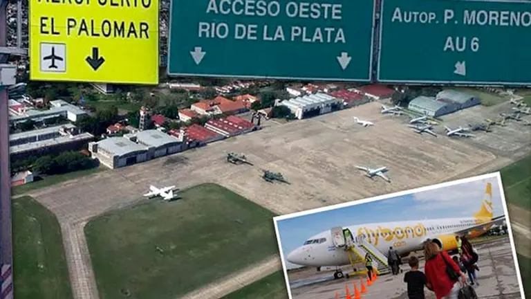 El Palomar: ratifican la restricción de vuelos nocturnos entre las 22 y las 7