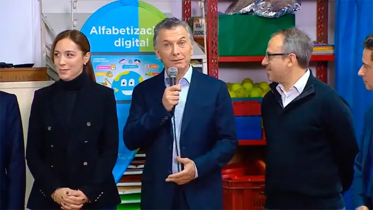 Macri se mostró con Vidal y destacó que "con el trabajo en equipo" van a ser "todos felices"