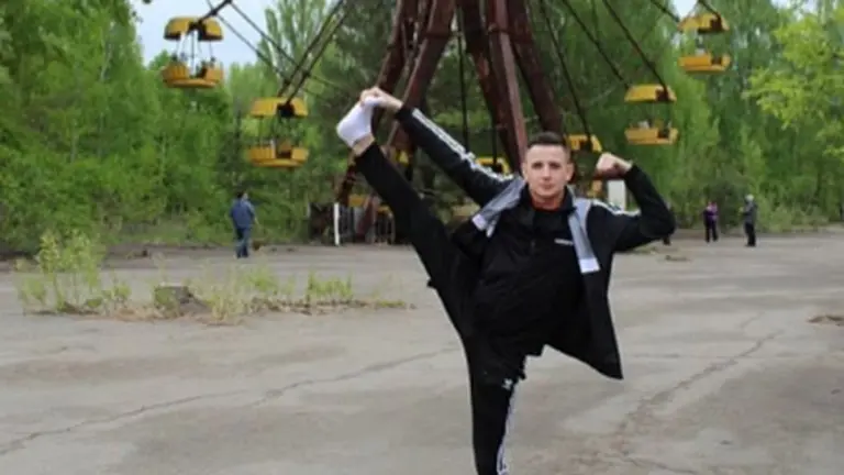 Chernobyl: las fotografías de turistas que generan polémica