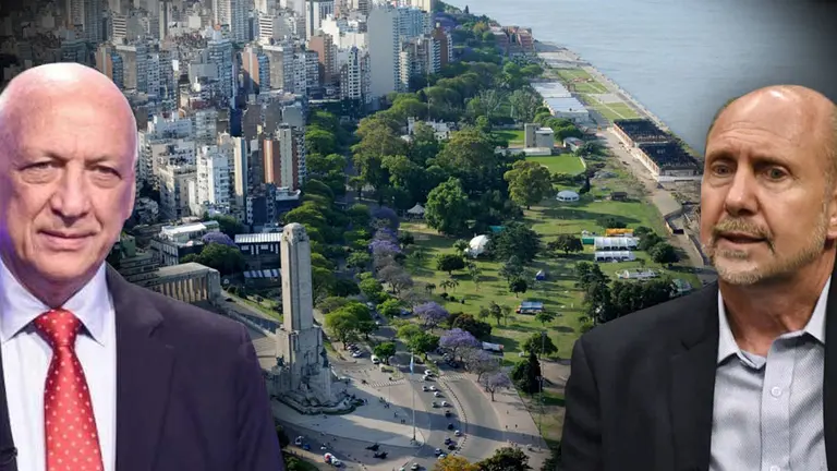 Antonio Bonfatti y Omar Perotti, candidatos a gobernador.