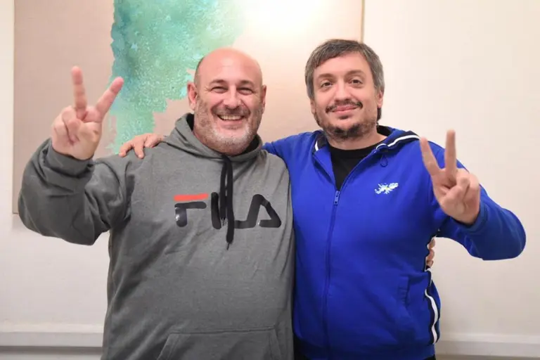 Alberto Fernández repudió la foto de Máximo Kirchner con Santiago Cúneo: "Estoy enfrentado con los nazis y antisemitas"