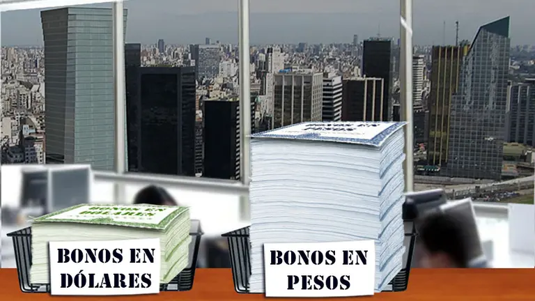 Locos por las tasas: los bancos reducen su cartera de bonos en dólares y apuestan por las Leliqs
