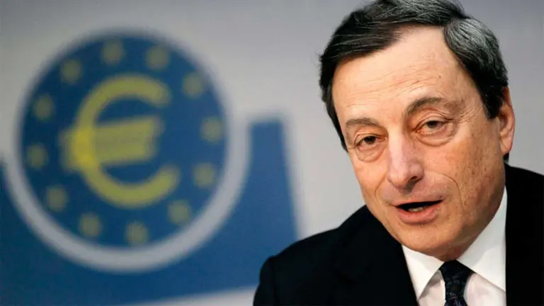 Mario Draghi, titular del BCE.