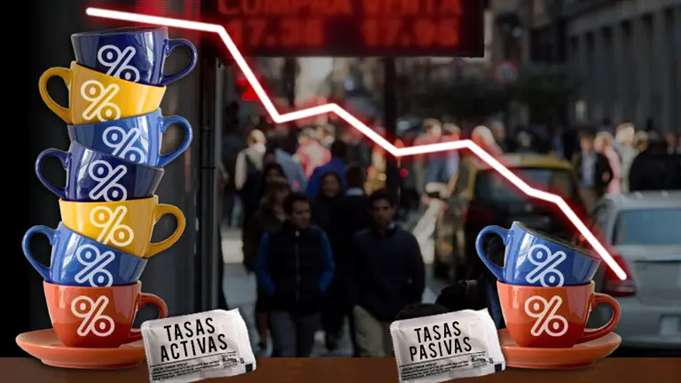 Bajan las Leliqs pero los bancos siguen cobrando tasas altas y le echan la culpa a Sandleris