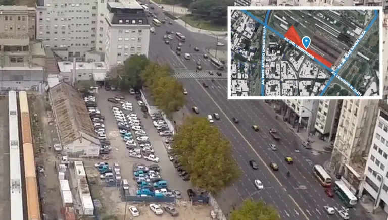 El Gobierno busca recaudar u$s70 millones con la venta de una playa de estacionamiento en Retiro