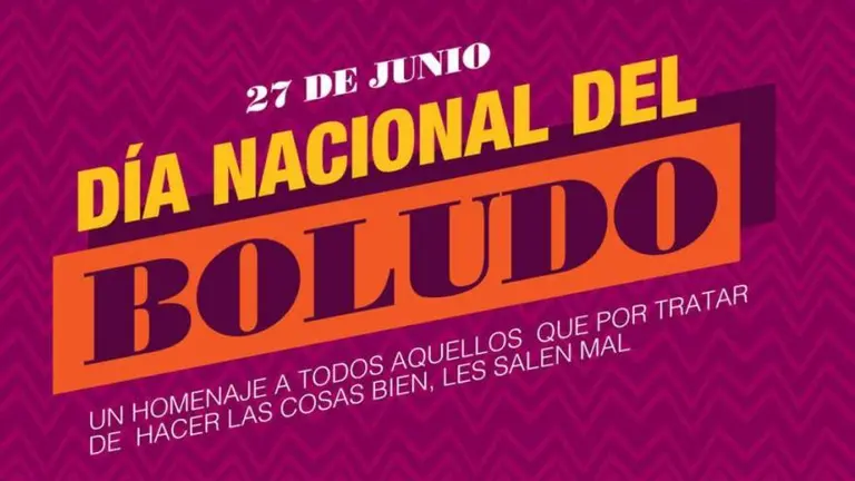 Por qué se celebra hoy el "Día Nacional del Boludo"