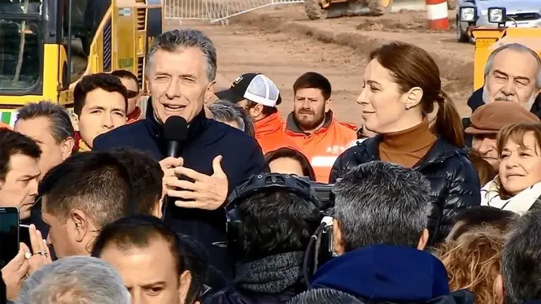 Esta fue la respuesta de Macri a quienes le gritaban "Vamos a volver" en un acto bonaerense
