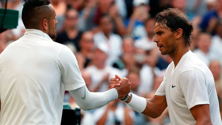Kyrgios no se disculpó con Nadal y subió la apuesta: "Quise apuntarle a propósito al pecho"