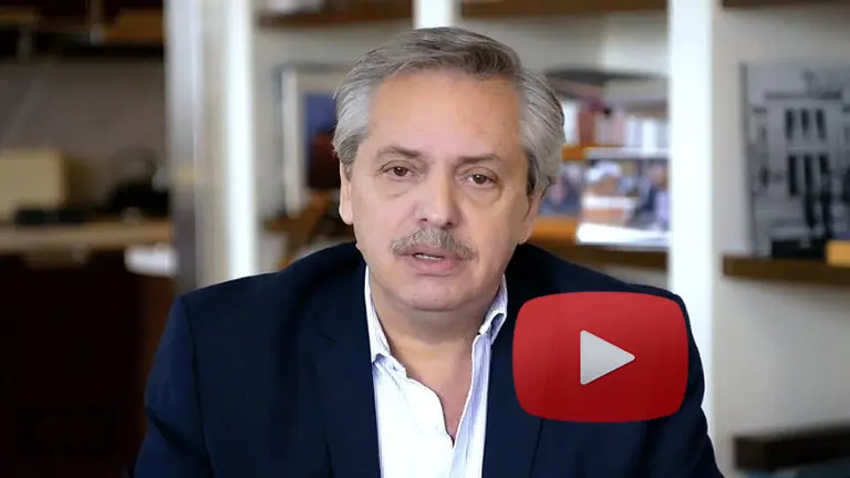 Alberto Fernández lanzó su primer spot de campaña: aparecen Cristina y su perro Dylan