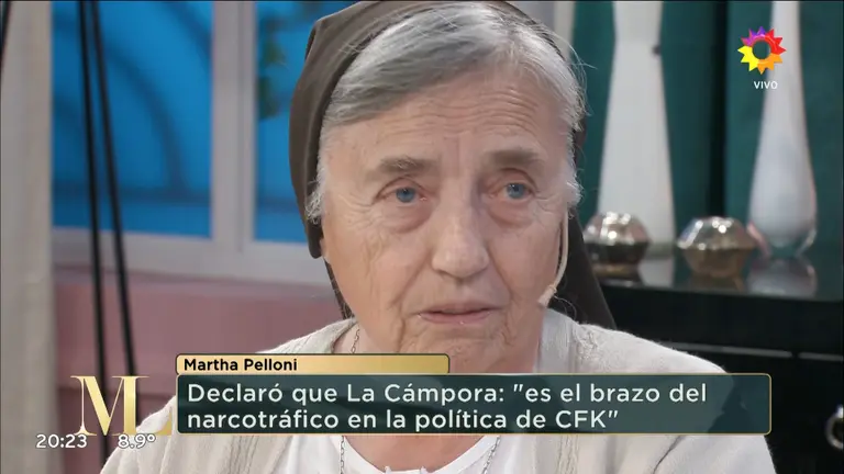 Martha Pelloni aclaró sus dichos sobre La Cámpora