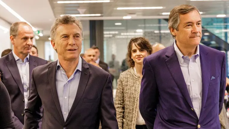 Macri, en el acto del Santander: "Este es un año bisagra para ir hacia el futuro o volver al pasado"