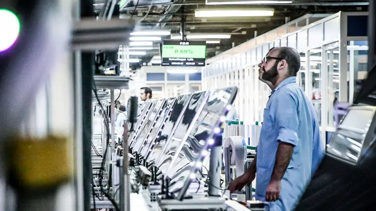 Producción de televisores en Tierra del Fuego.