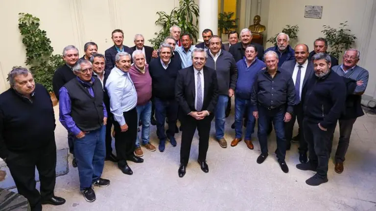 Tras la reunión con la CGT, Alberto Fernández afirmó que cuenta con el apoyo de la mayoría de los gremios