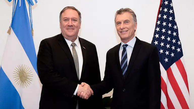 Macri recibió a Michael Pompeo, quien elogió al país por la lucha contra el terrorismo