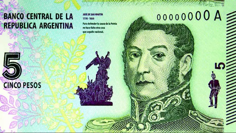 Adiós a los billetes de 5 pesos: saldrán de circulación en febrero del año que viene