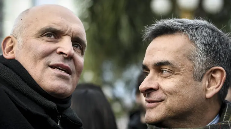 Espert soltó globos cerca de la Rosada: "Le decimos chau al kirchnerismo y al macrismo"