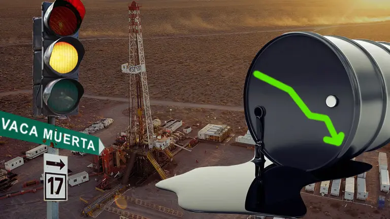 Alerta en Vaca Muerta: podrían ralentizarse inversiones si sigue la baja en el precio del petróleo