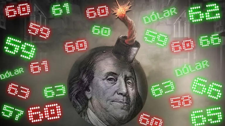 Tras las PASO, el dólar llegó a superar los $60 pero intervino el BCRA y cerró a $57,30