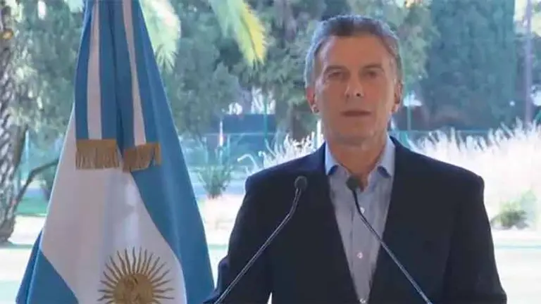 Macri pidió "prudencia" y dijo que su prioridad es "llevar tranquilidad a los argentinos"