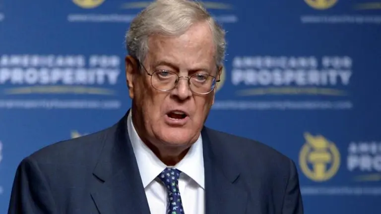 Murió el multimillonario David Koch, dueño de la segunda mayor empresa de Estados Unidos