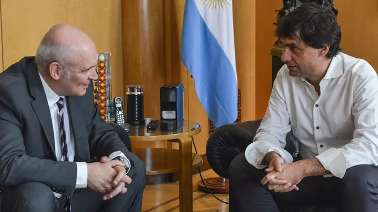 Espert se encontró con Lacunza y criticó la marcha del sábado en apoyo a Macri
