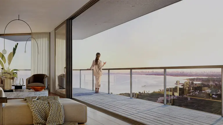 Barlovento Towers: arquitectura de jerarquía y vistas al río sobre Av. del Libertador