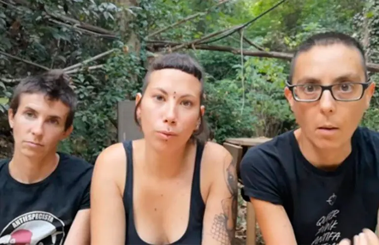 Veganos crean un santuario para gallinas no se junten con gallos y así evitar abusos