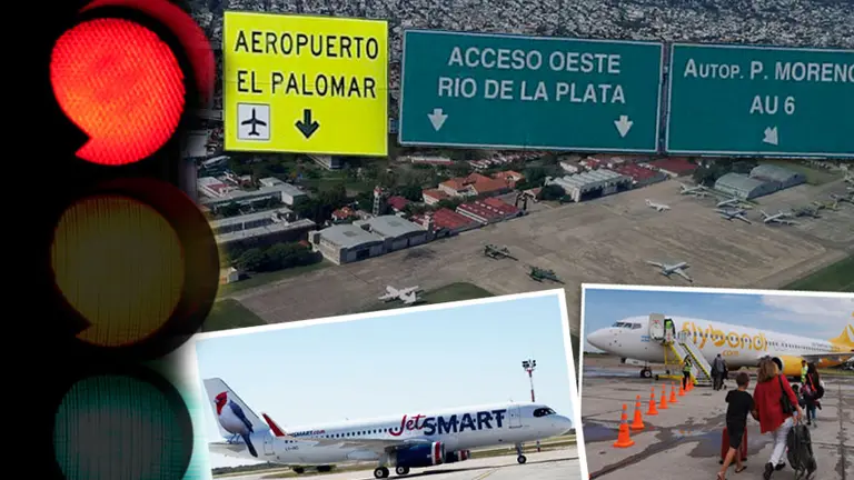 Batalla de El Palomar: a horas de activarse la restricción, Flybondi y JetSmart ya cancelan rutas