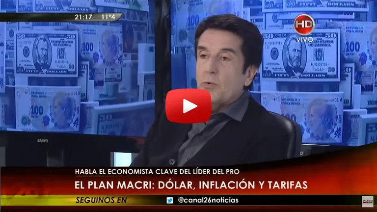 Archivo: cuando Melconian creía que la devaluación no impactaba en los precios