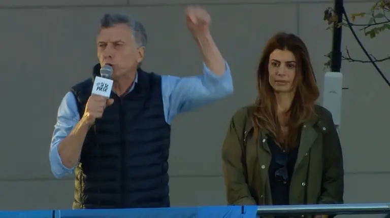 Mauricio Macri, en la marcha del #SíSePuede: "Esta elección se puede dar vuelta"