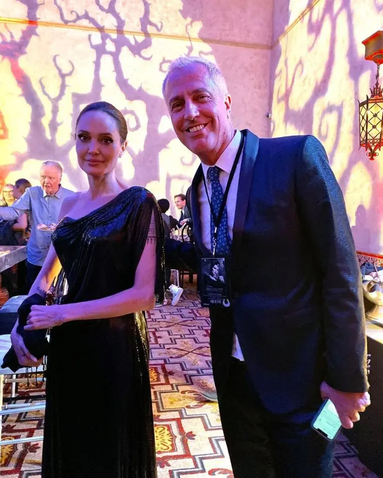 Marley posó junto a Angelina Jolie y generó preocupación en las redes sociales