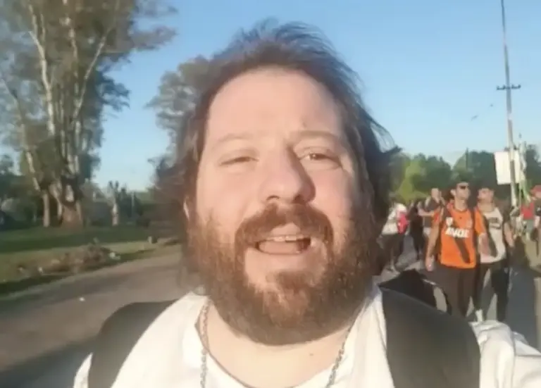 José Ottavis, en la Peregrinación a Luján: "Agradezco estar sanado de la adicción y volver a militar"