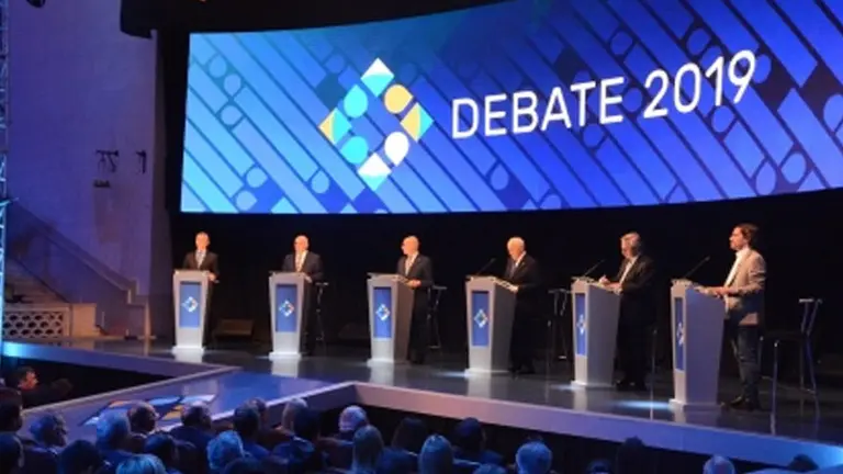 Cómo les fue a los candidatos cuando chequearon los datos que dieron en el debate presidencial