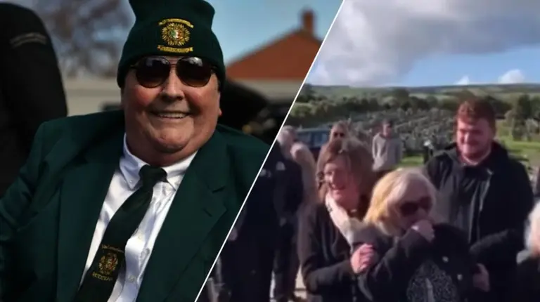 Murió y dejó grabado un divertido audio que sonó durante su funeral: "Auxilio, sáquenme de acá, está oscuro"