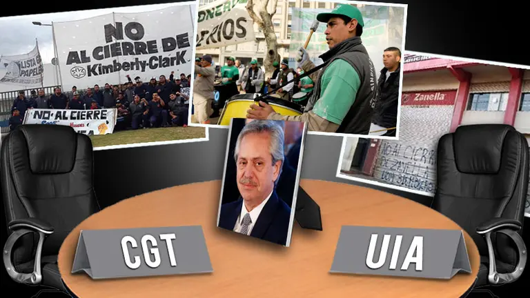 La doble indemnización tensiona el debate en la mesa de diálogo social convocada por Fernández