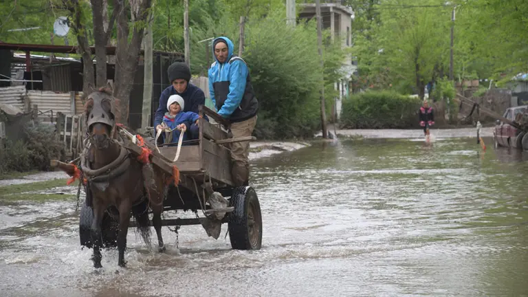 Inundaciones, este fin de semana, en La Matanza.