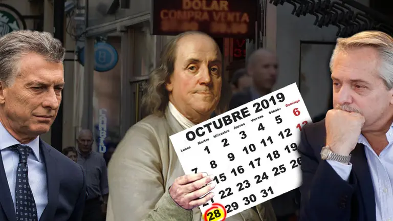 Alberto ya planea la transición: quiere que Macri restrinja más la compra de dólares el lunes