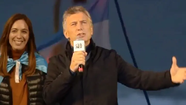 Macri pidió "no caer de vuelta en las falsas promesas de aquellos que tantas veces nos defraudaron"