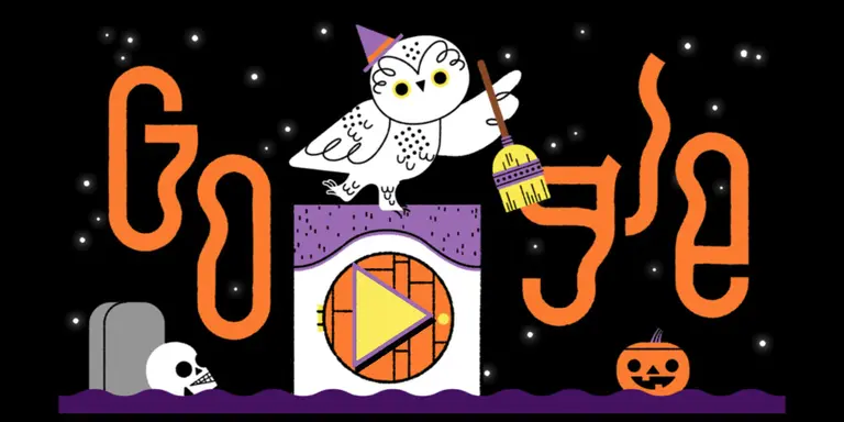 Google celebra Halloween con un doodle interactivo y educativo