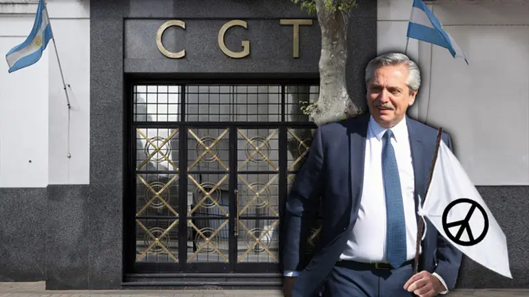 Letra chica del pacto social: CGT ofrece paz en las calles pero pide cláusula contra reforma laboral