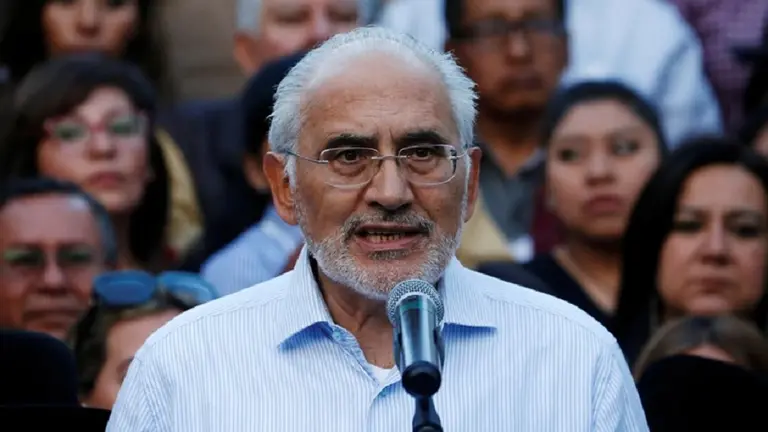 El líder de la oposición boliviana celebra "el fin de la tiranía" tras la dimisión de Evo Morales