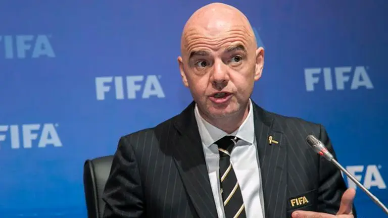 Gianni Infantino, presidente de la FIFA.