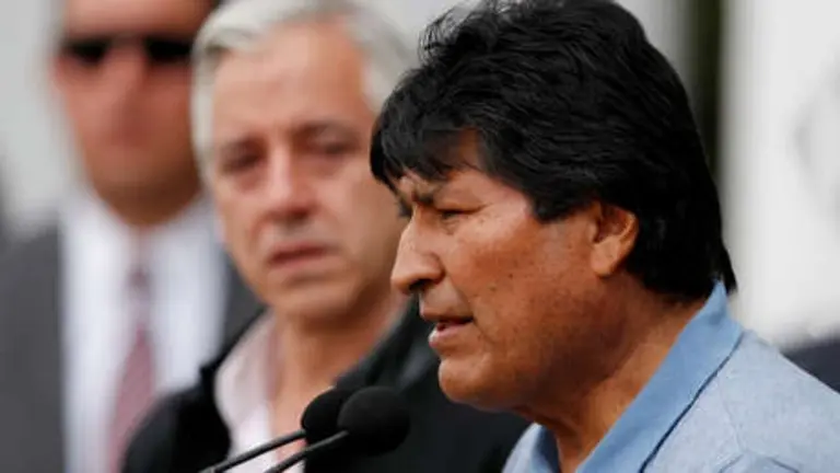 El gobierno interino de Bolivia intervino la prensa estatal y Evo Morales tuvo un incidente con la BBC