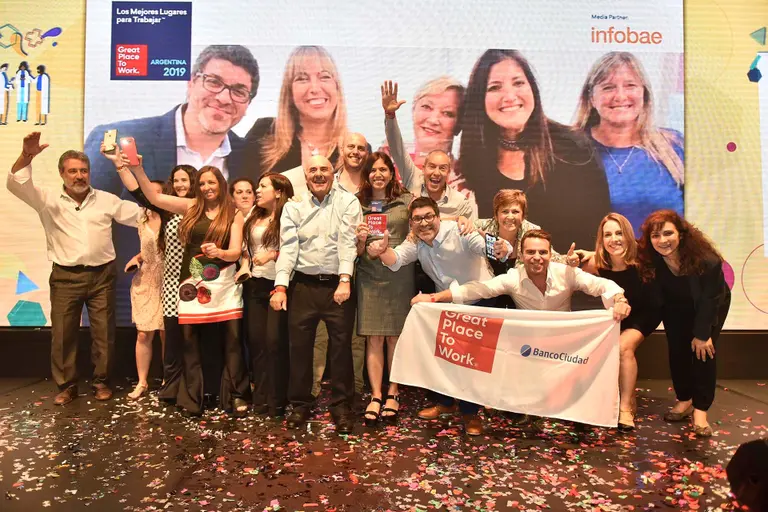 Banco Ciudad es la primera y única empresa pública en Great Place to Work 2019