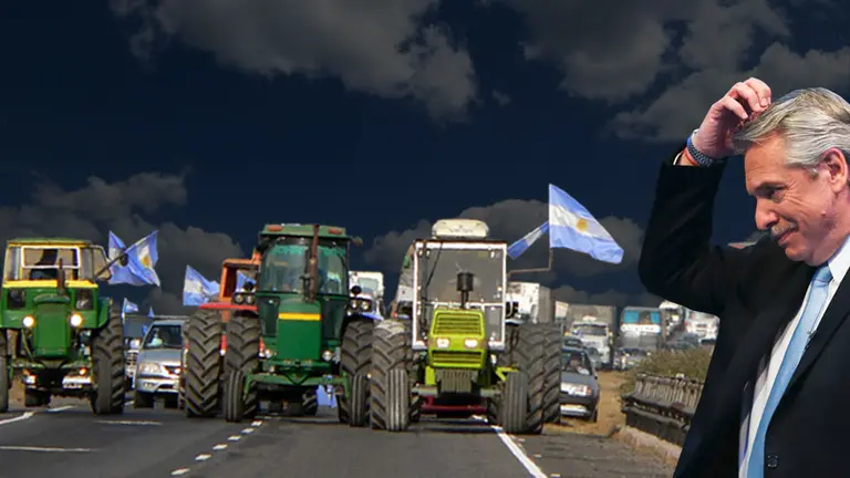 Sojeros en alerta por retenciones le advierten a Alberto que van a resistir "al costado de las rutas"