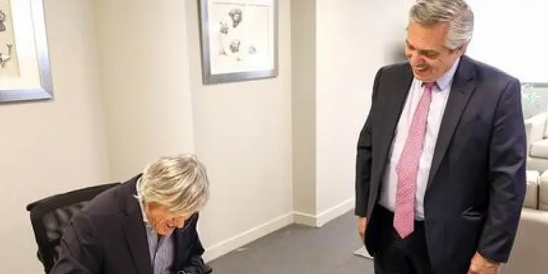 Alberto Fernández recibió al empresario farmacéutico Alejandro Roemmers: creará un nuevo Museo Borges