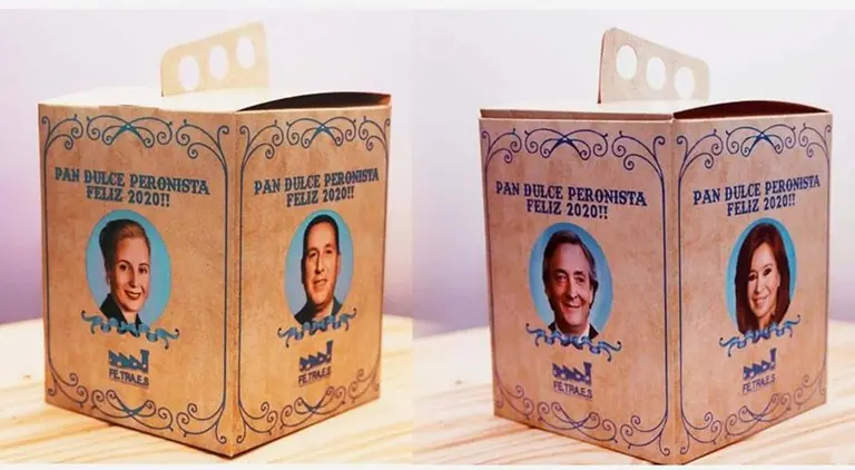 Ya salieron a la venta el pan dulce y el vino peronistas