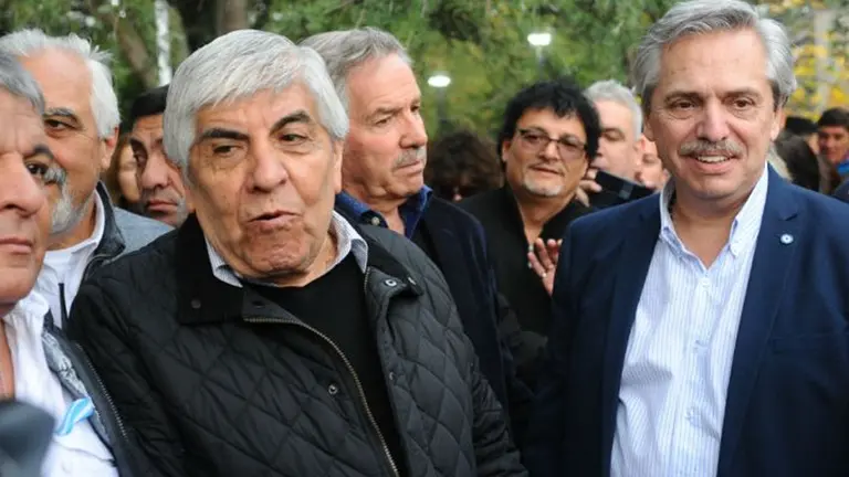 Alberto Fernández: "Hugo Moyano es un dirigente ejemplar"