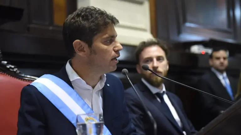 Axel Kicillof, gobernador de la Provincia.