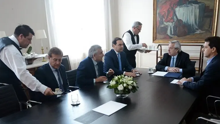 Primera reunión con la oposición: Alberto F. recibió a gobernadores radicales en la Casa Rosada
